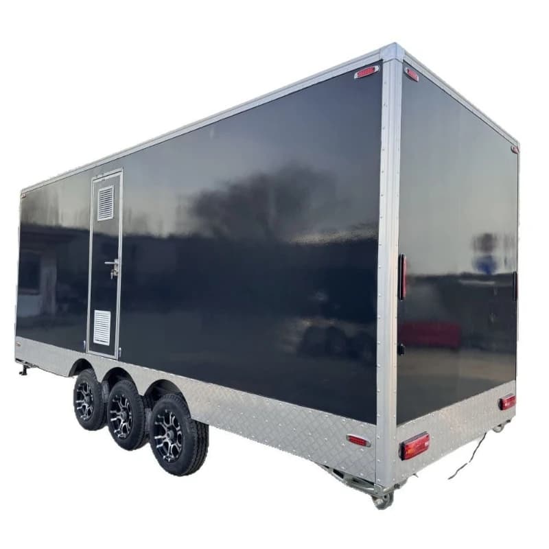 5.8 meters luxury toilet shower trailer trailer environmentally friendly mobile outdoor toilet