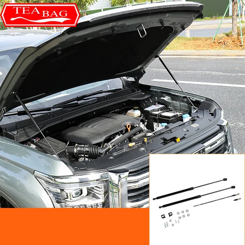 For GWM Haval H5 II 2nd Gen 2023 2024 Car Engine Hood Hydraulic Rod Engine Hood Automatic Telescopic Support Rod Accessories