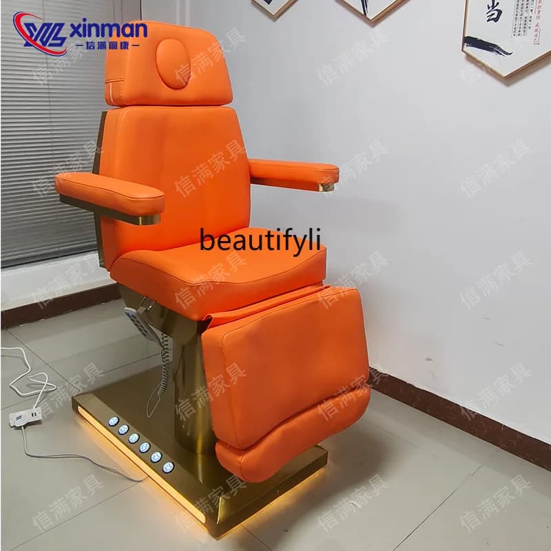 Beauty Massage Bed Physiotherapy Tattoo Chair Chiropractic Body Bed Folding Adjustable Tattoo Bed