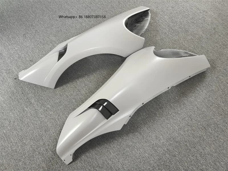 Mso Style Semi Carbon Fiber Front Fender Body Kit forMcLaren 540c 570s 570gt 600l New Condition