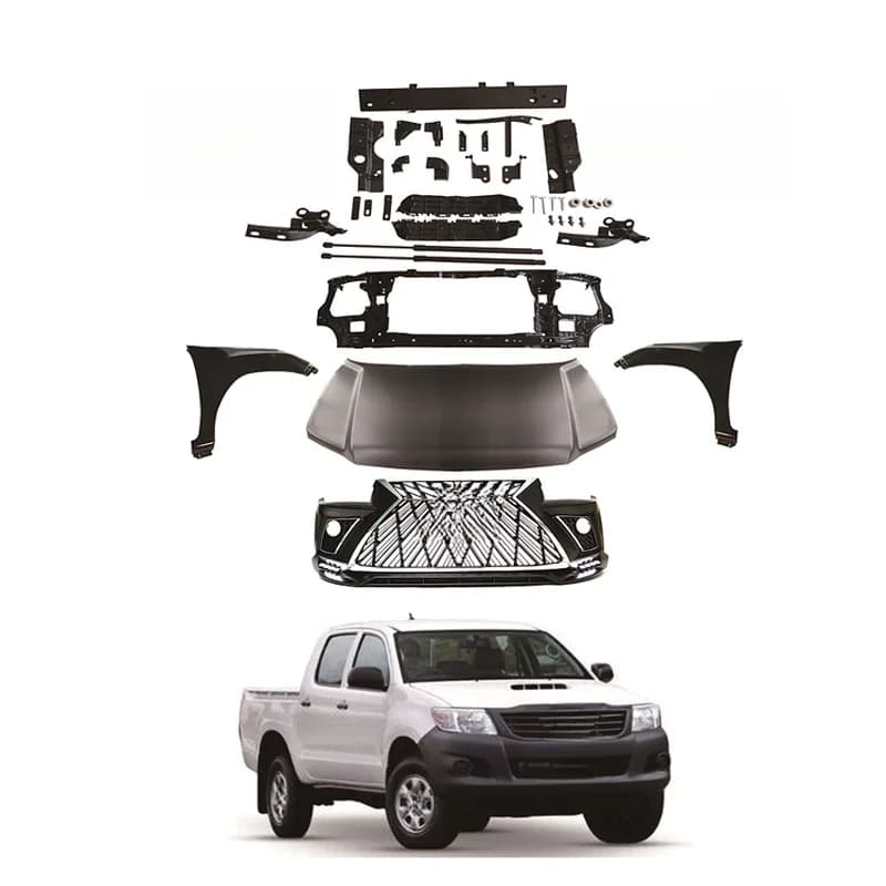 High Quality Full Facelift Body Kit For Hilux 2005-2016 With Bumper Hood Headlight & Fender