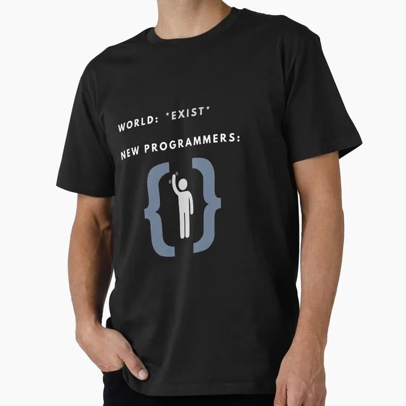 Hello world Funny Graphic T‑Shirt for Programmer Software Engineers Geek IT Developer Fan Gift Tees S-6XL