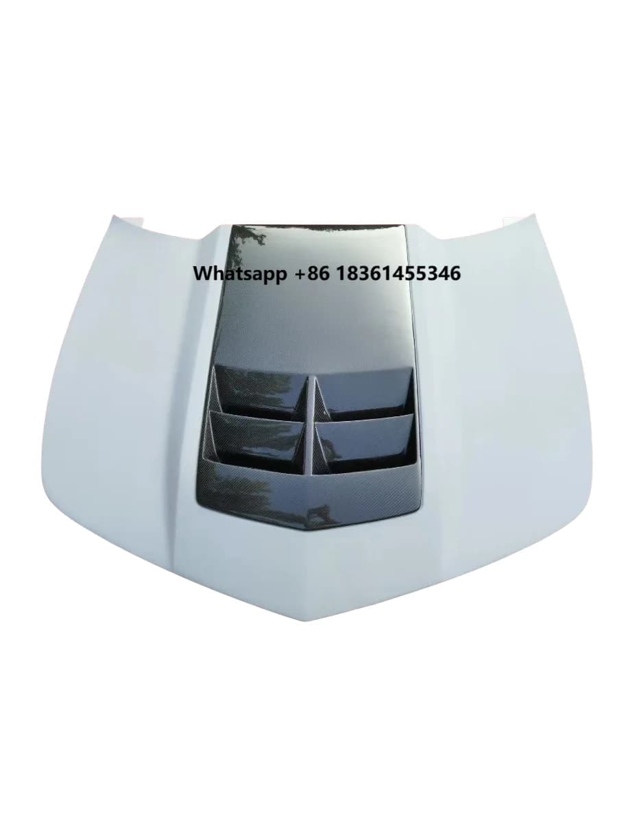 For  Camaro 2010-2015 Engine Hoods Auto Body Parts Engine Hood Carbon Fiber Engine Cover Front Bonnet
