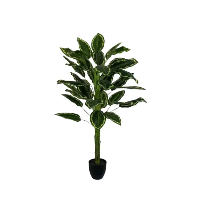 Lace Evergreen Artificial Potted Outdoor Plastic Indoor Artificial Plant