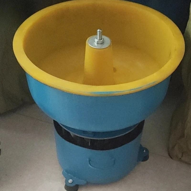 Vibratory Tumbler Polishing hine J Agate Vibrating Grinding Device Jewelry Grind Suace