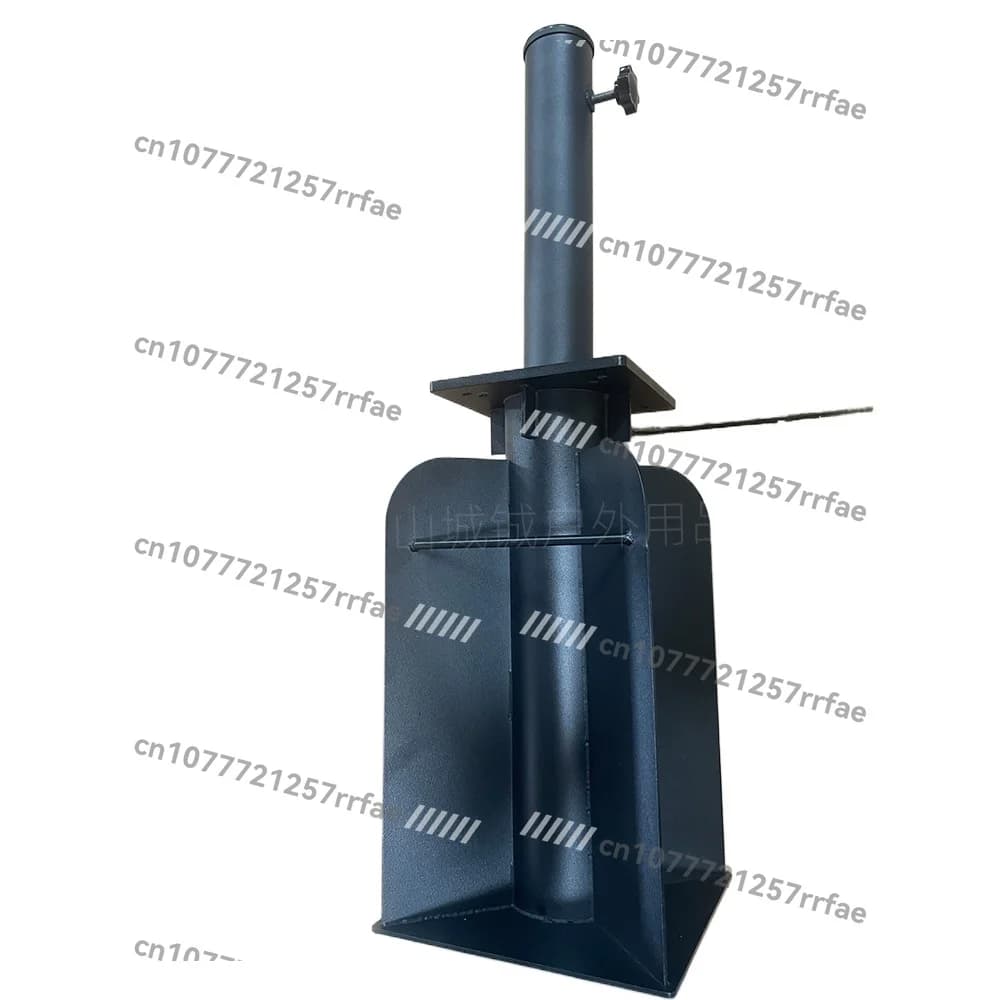Embedded inverted pre-embedded lawn umbrella frame bracket base courtyard umbrella hanging parasol frame universal umbrella