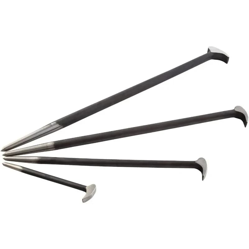 TOOLS 04 Rolling Pry Bar Set, - - -Inch, 4-Piece
