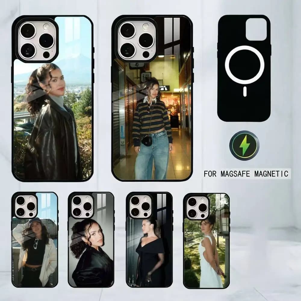 M Maisa Silva Phone Case For iPhone17,16,15,14,13,12,11 Plus,Pro Magnetic For Magsafe Wireless Charging