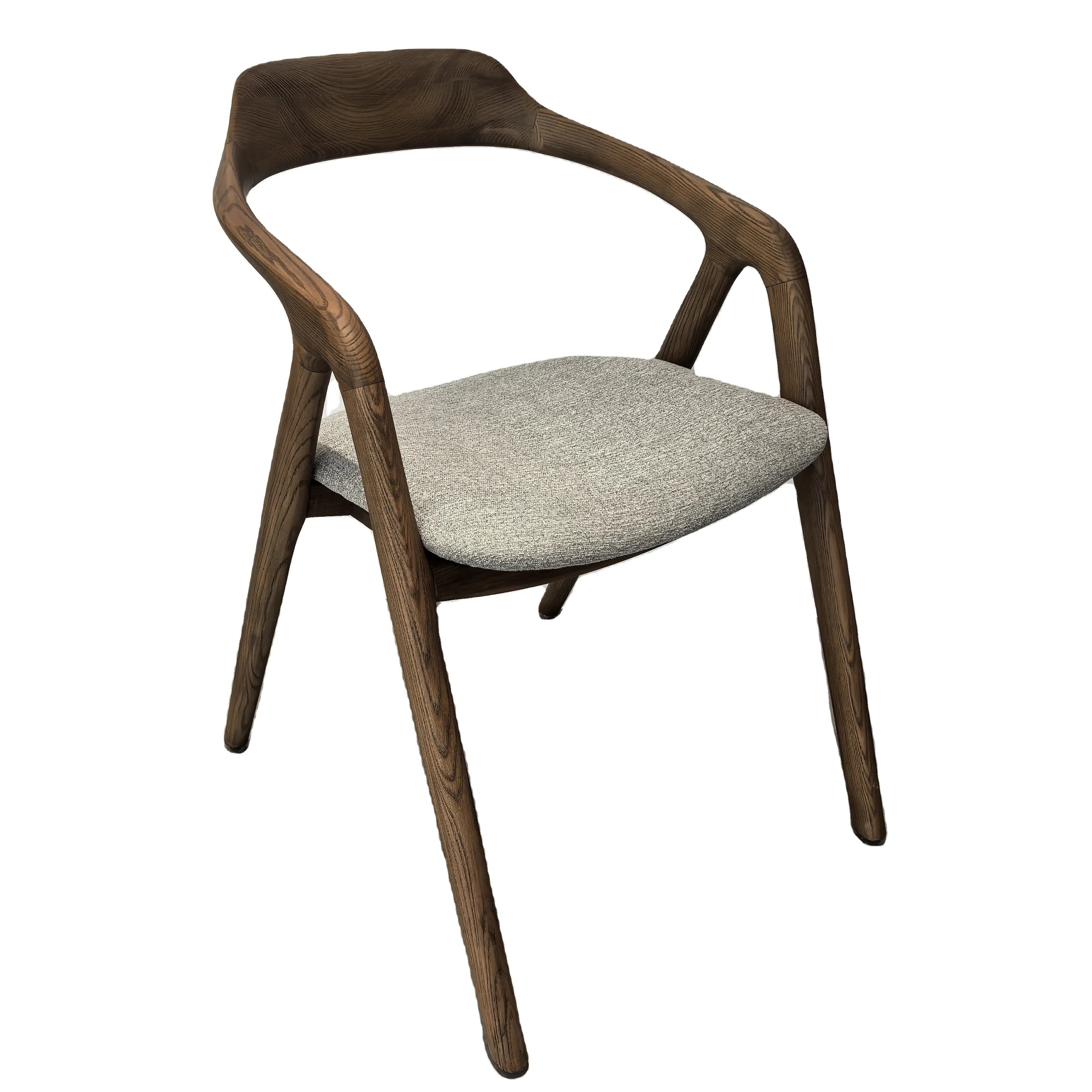 #Hot Selling Nordic Design Antique Vintage Home or Hotel Furniture Wooden Legs Dining Chair for Wood Table Set