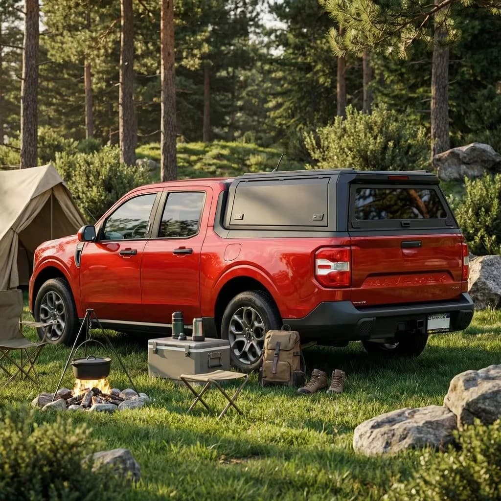 Lightweight Aluminum Alloy Pickup Truck Customization Hardtop Topper Hardtop Canopy for  Ford Maverick 2022+