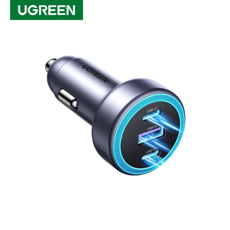 UGREEN Car Charger PD30W USB C Fast Charger Mobile Phone USB C Quick Charge Adapter Fast Charging Car Charger for iPhone