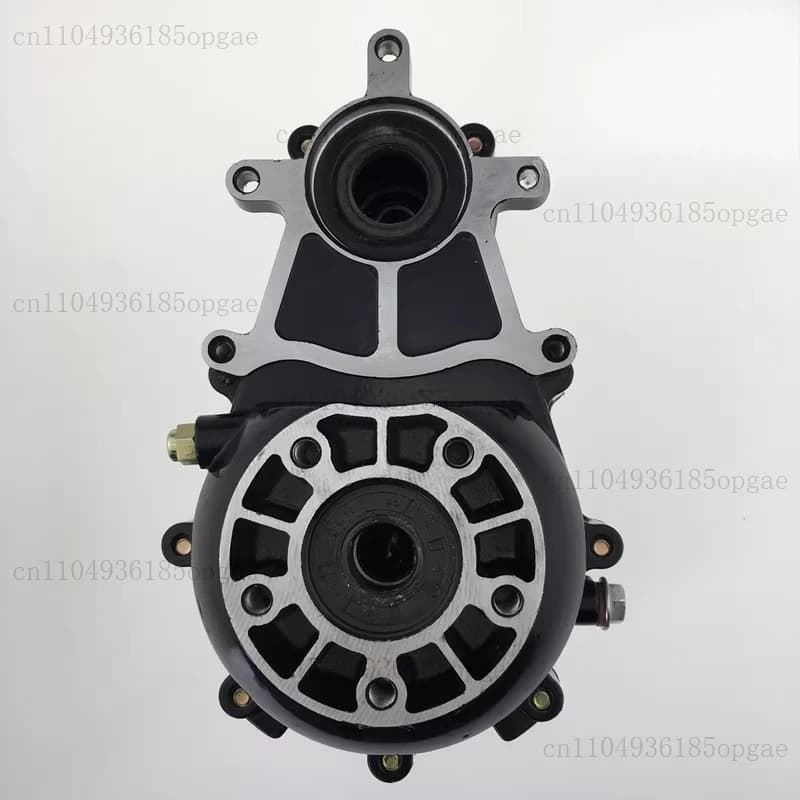 Integrated split differential gear motor