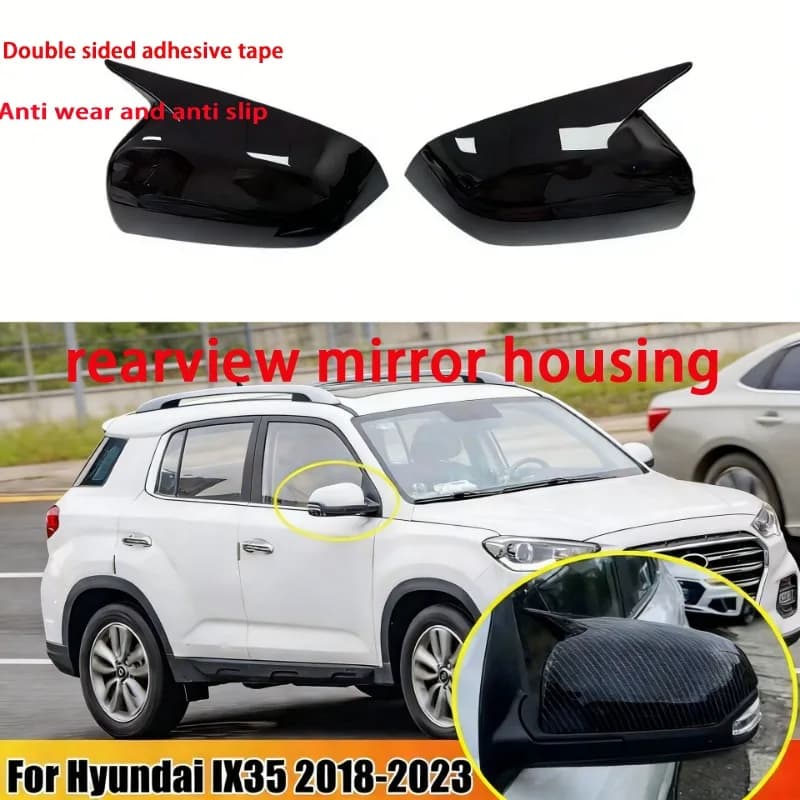 Suitable for Hyundai IX35 horn Hyundai IX35 modified horn reversing mirror cover rearview mirror cover decoration