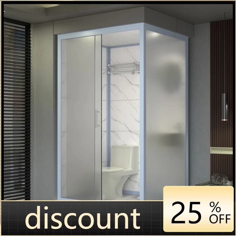 LMM integral shower room waterproof-free household integrated bathroom with toilet