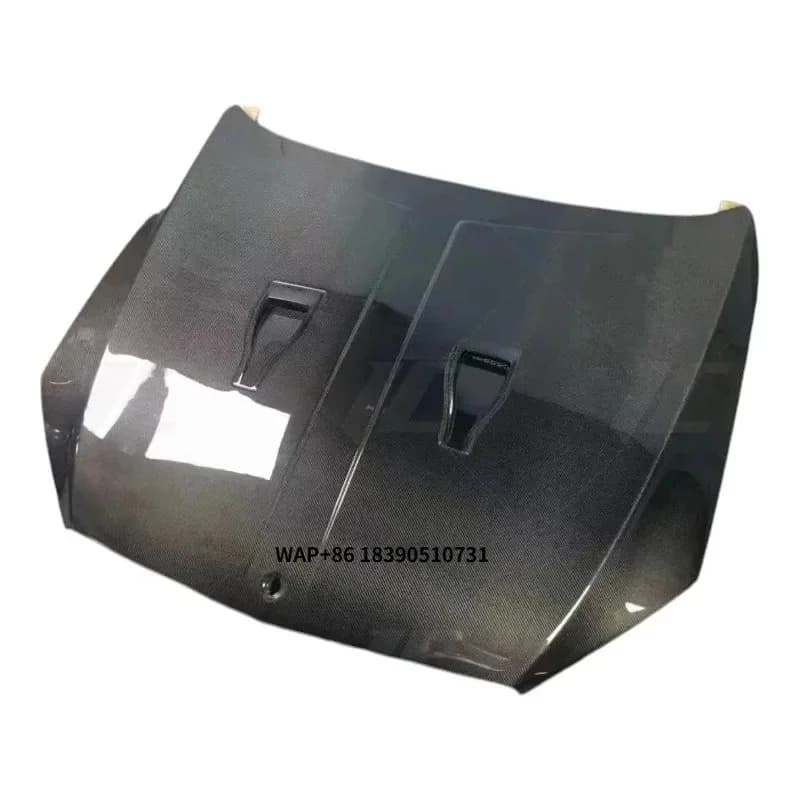 2013+ S-CLASS W222 Carbon Fiber Bonnet Hood Vented with New Condition and Included Screws
