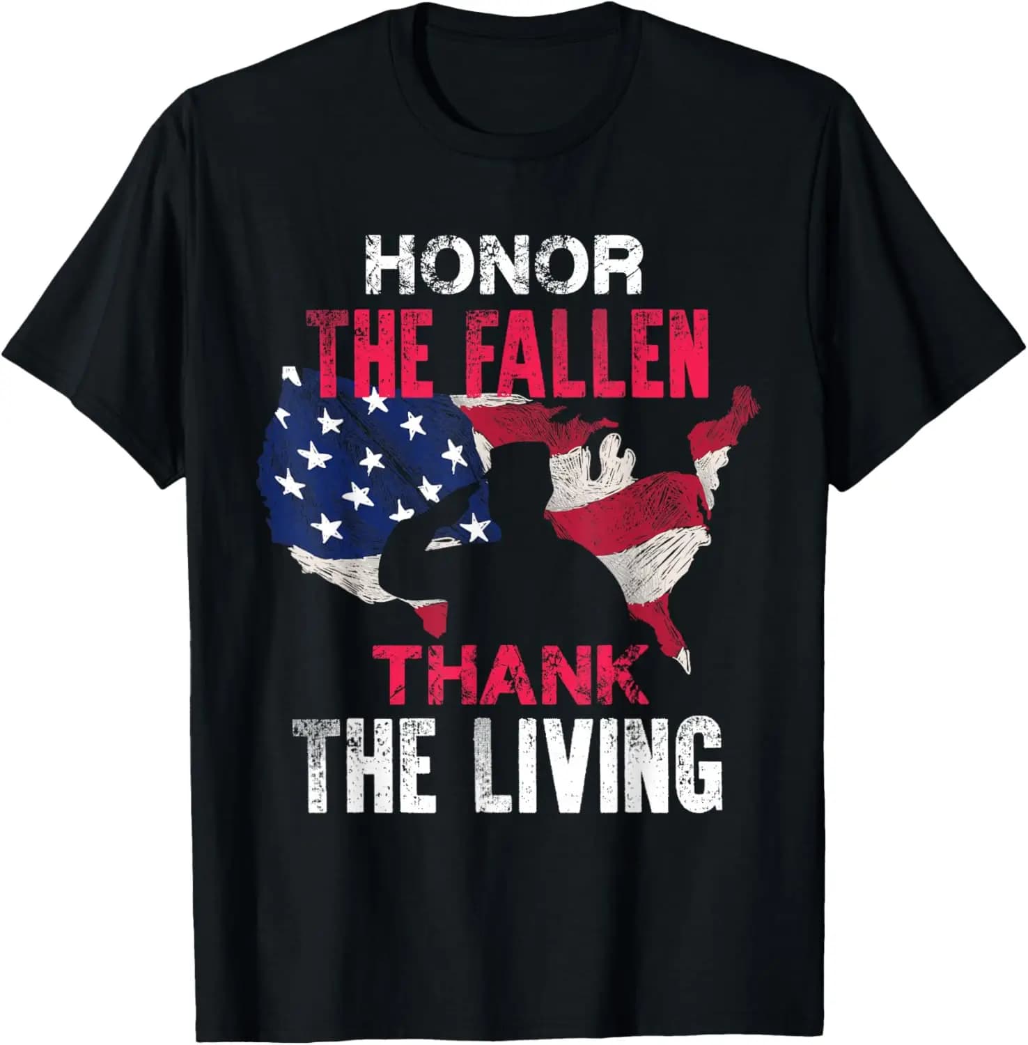 Honor the Fallen Veteran Themed Military Support T-Shirt 100% Cotton O-Neck Short Sleeve Summer Casual Mens T-shirt Streetwear