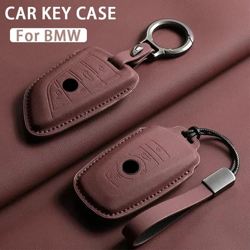 Car Key Case Cover For BMW 7 Series 735i 740Li X7 X1 U11 2023 I7 G07 LCI XM X1 X3 G01 X4 G02 X5 F15 F16 M3 M4 F30 Car Key Shell