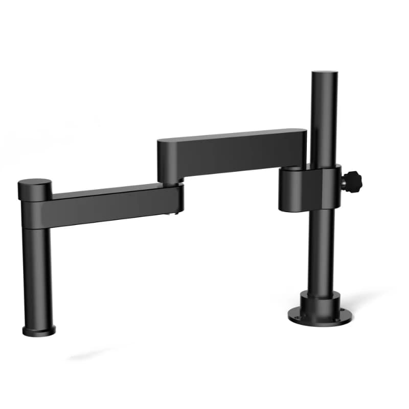 Microscope swing arm telescopic folding 360 degree single arm can be fixed lifting maintenance inspection bracket