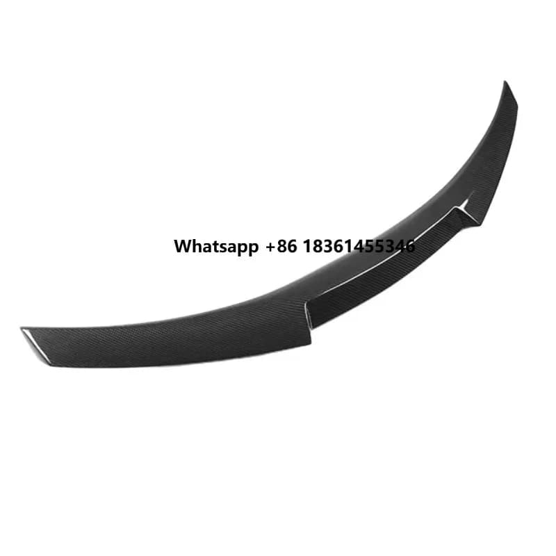 3 Series F30 F35 F80 2013-2017 M4 Style Carbon Fiber Tail Wing Rear Spoiler