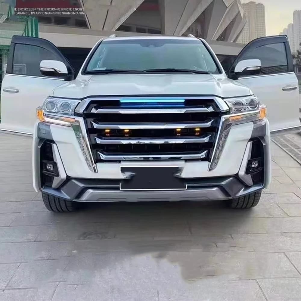 Style Body Kit for Land Cruiser 200 2016-2021 LYear Front Bumper Grille Facelift FJ200 Limgene Edition Body Kit