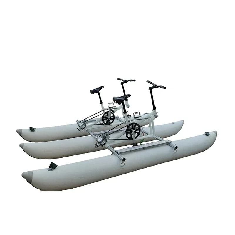 Single double triple water bicycle, Fangsuo water electric bicycle scenic spot