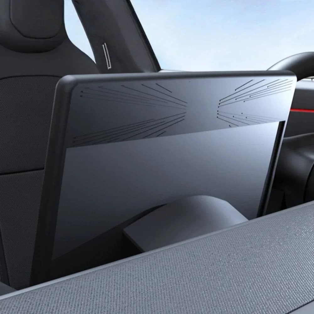 Silicone Screen Protector Frame Screen Edge Protector Cover Center For Tesla Model 3 Highland 24-26 Model Y Juniper 25-26