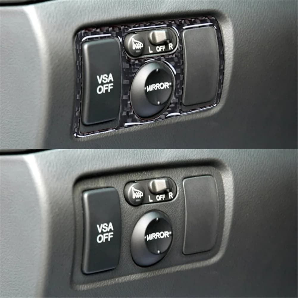 For Honda Acura TL 2004 2005 2006 2007 2008 imitation Carbon Fiber Car Stickers Car Interior Decorative Accessories
