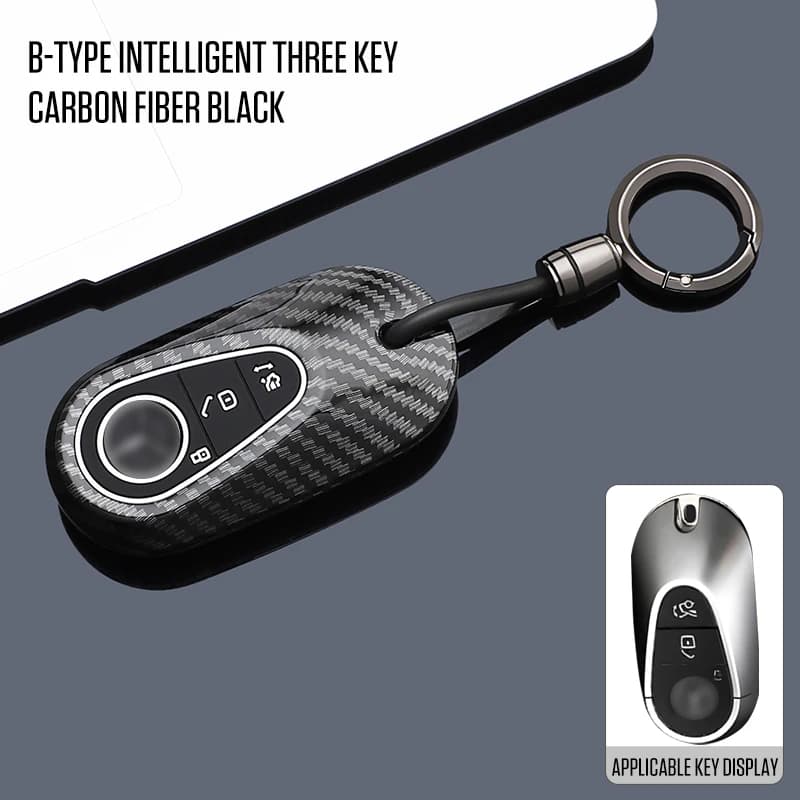 Key Case Bag For Maybach W222 S450 S560 S680 2018-2020 GLS53 GLS480 GLS600 2022 Car Key Chain ABS PLASTIC  Key Shell