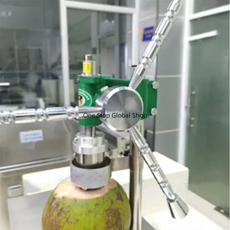 Hot Sale Green Coconut Driller Tool Tender Coconut Opener Machine Capping Cover Drilling Machine