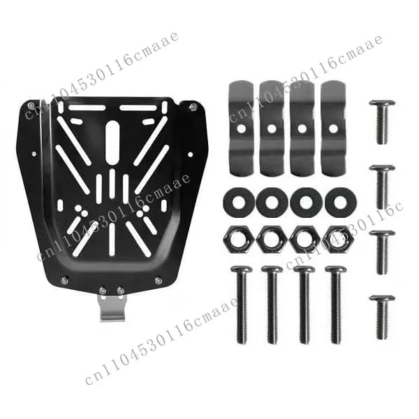 Solid and durable motorcycle aluminum top box baseplate quick release plate