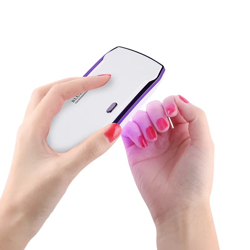36W Portable Electric Nail Lamp Mini Foldable Design 12Pcs Beads for Drying Nails Uv Gel Varnish Nail Art Manicure Tools