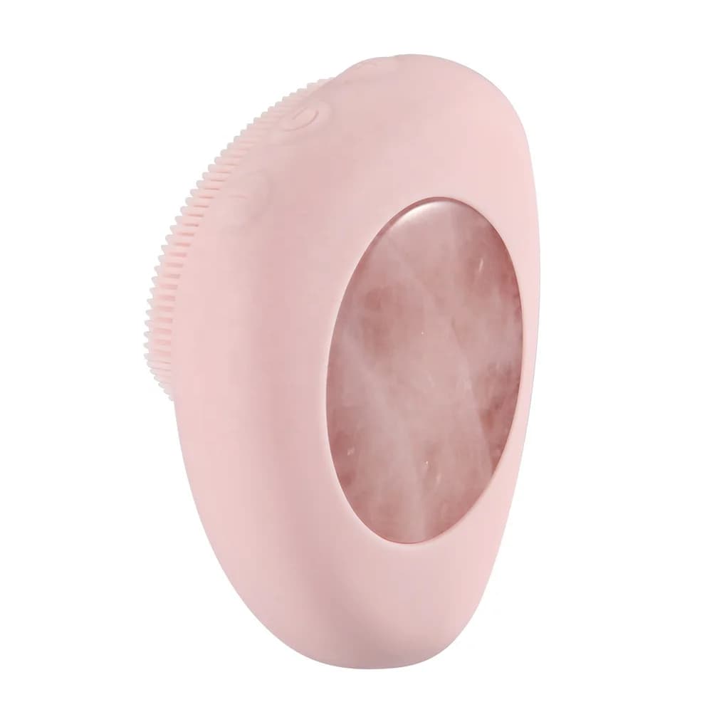Multifunctional Silicone Sonic Waterproof Facial Cleansing Brush Electric Vibration Face Pore Cleaning Beauty Tool