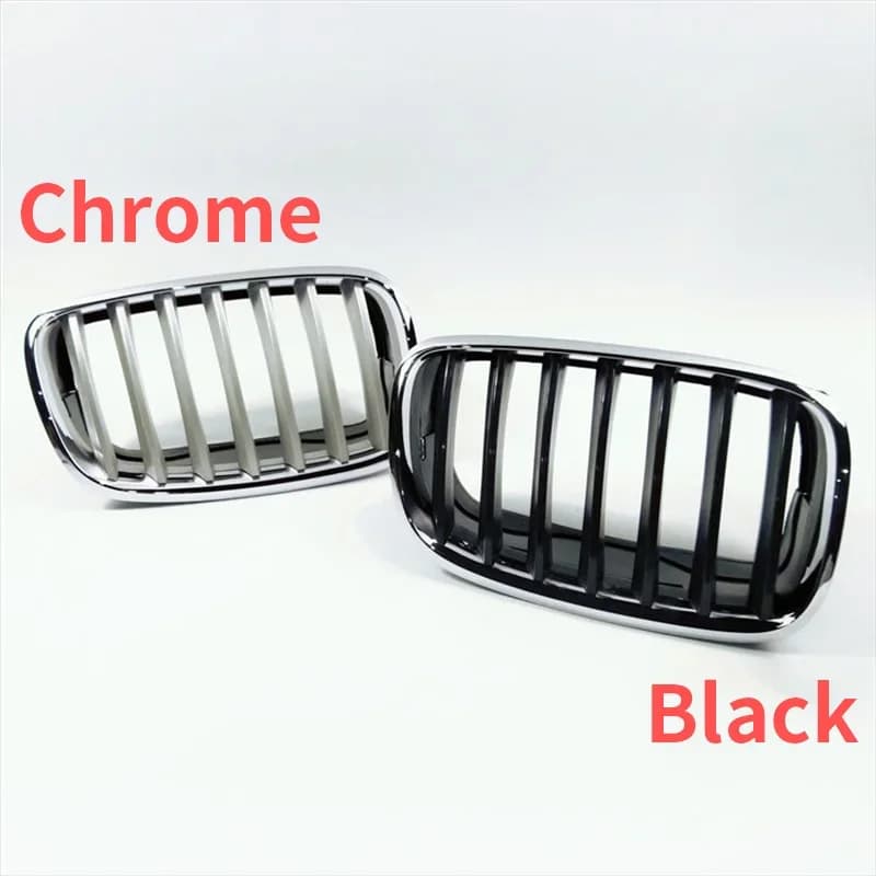 For BMW X5 E70 2006 2007 2008 2009 2010 2011 2012 2013 Front Chrome Radiator Grille 51137157687 51137157688