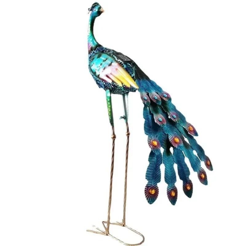 Outdoor garden decoration ornaments, courtyard gardens, landscaping, viewing arrangements, wrought iron animals