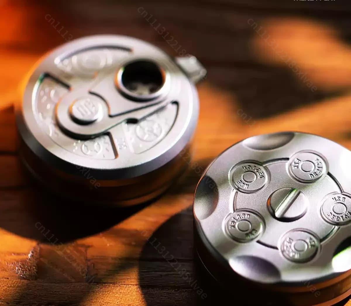 For Rotating Ratchet Coin Slider Fidget Toy EDC Stress Relief Finger Pusher Creative Gift for Adults & Kids