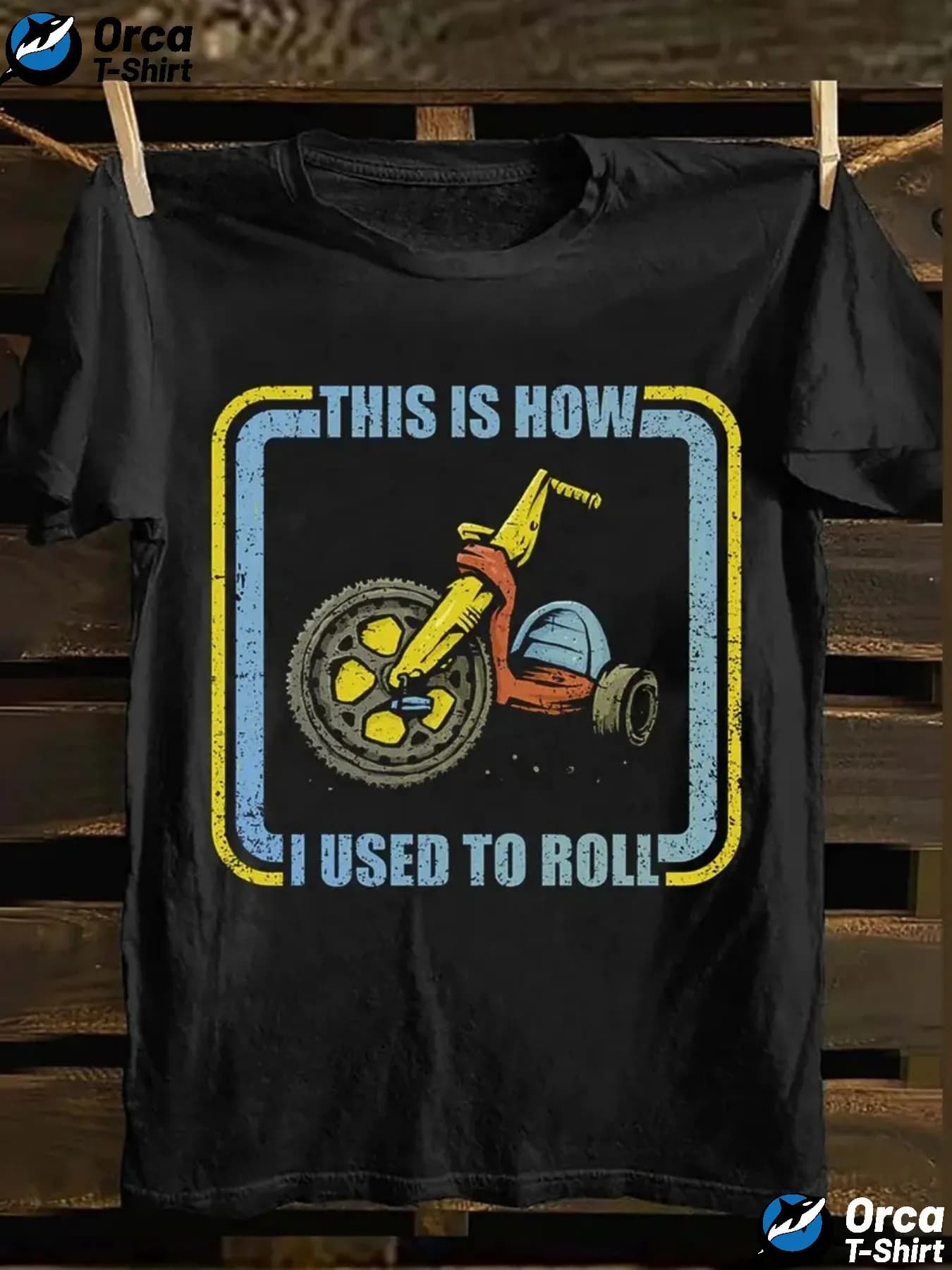 Vintage Roller Skate & Bold Letter Punk Graphic T-Shirt 100% Cotton O-Neck Short Sleeve Summer Casual Mens T-shirt Streetwear