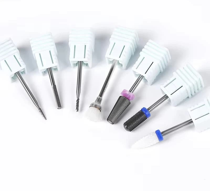Professional Safe Nail Drill Bit Set for Acrylic & Cuticle Removal Manicure Pedicure Tool