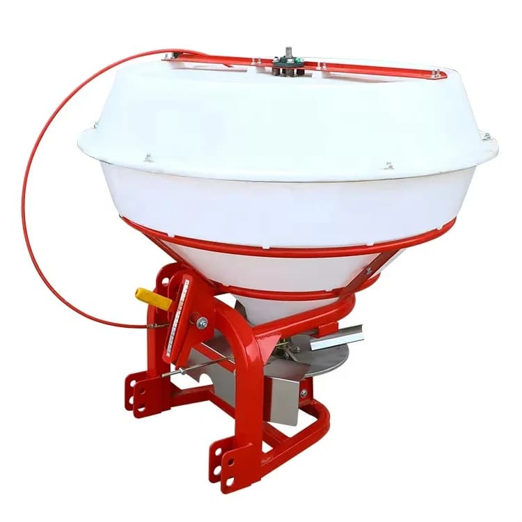 Factory Price 600kg 800kg 1500kg Tractor Mounted Stainless Steel Fertilizer Spreaders/Sand Fertilizer Spreading