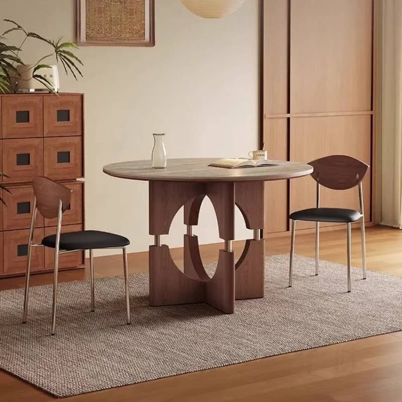 Kitchen Round Restaurant Tables Design Japanese Dinette Island Dinner Table Kitchen Island Mobili Per Il Soggiorno Furniture