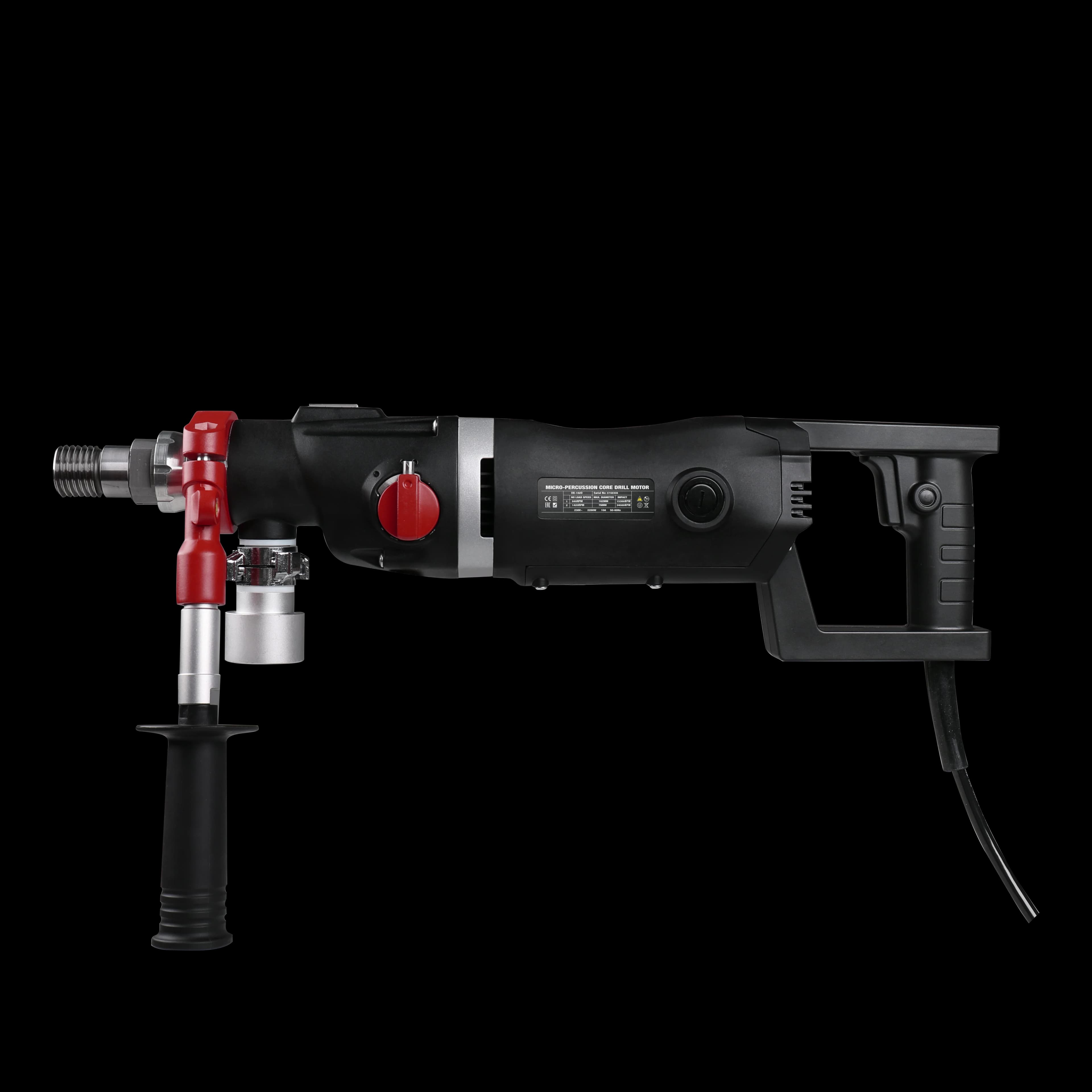 DB-162D 2 Speed 2200W Micro-percussion Drill Motor,drill Without Dust,drill for Dry and Wet on Sale!