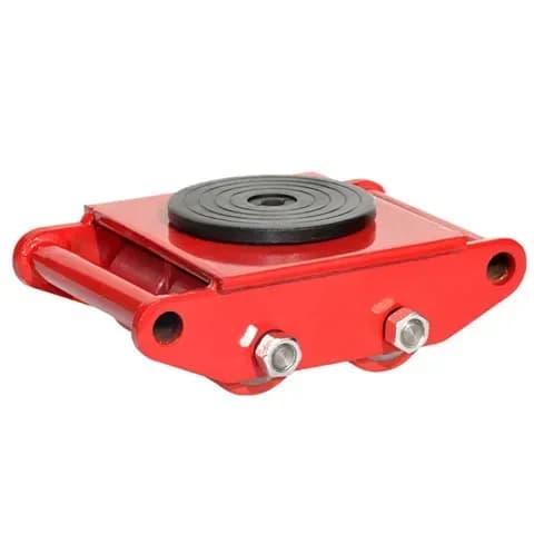 Heavy handling tank truck ground cattle small tank straight rotating rubber wheel truck ground tank heavy lifting tool