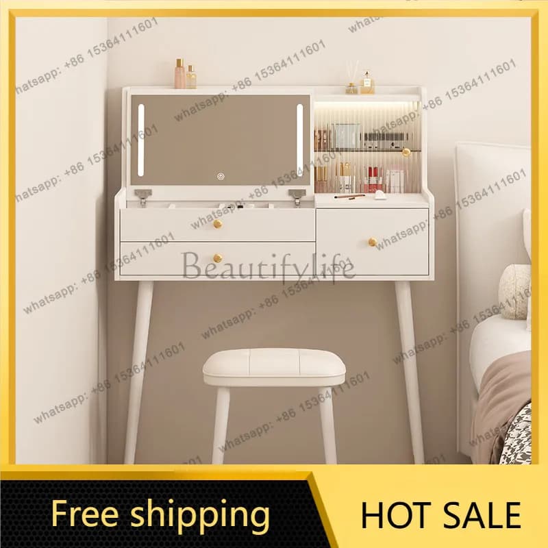 Best Sellers Aesthetic Europe Vanity Table Modern Professional Organizer Desk Vanity Table Dressers Adult Coiffeuse De Chambre F