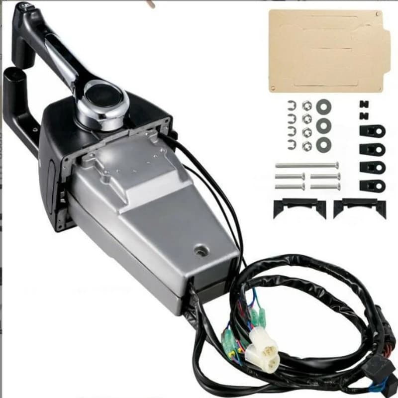 Outboard machine vertical double control box, outboard machine control box