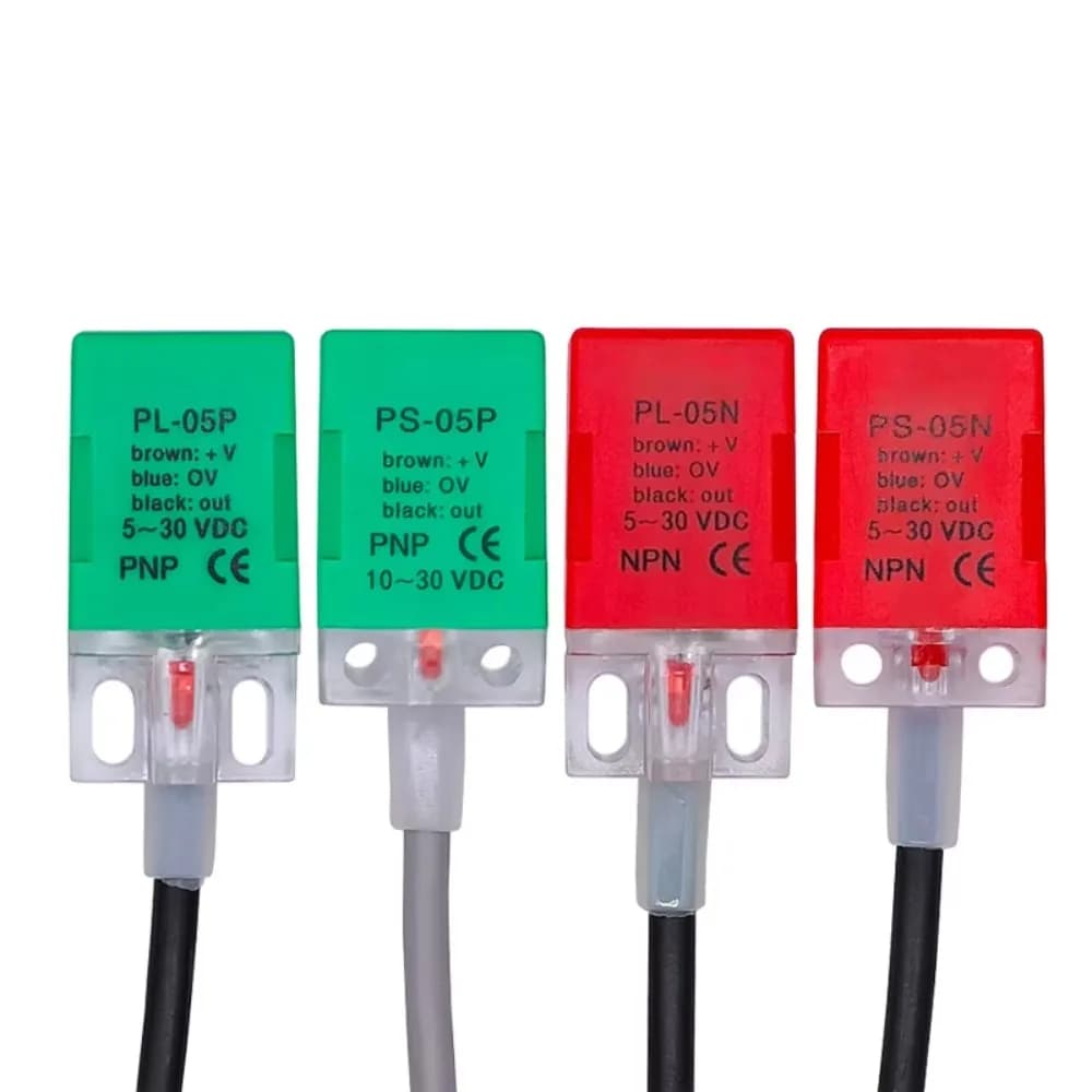10 piezas PL-05P PL-05N PS-05P PS-05N Sensor  proximidad inductivo Sn-5mm PNP NPN NO 5-30VDC