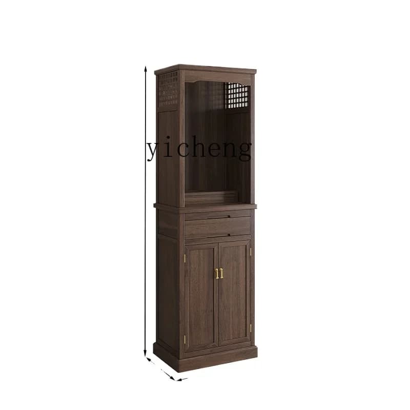 Simple Shrine Buddhist Cabinet Guanyin God of Wealth Shrine Shrine Cabinet Offering Table for Taiwan Incense Case