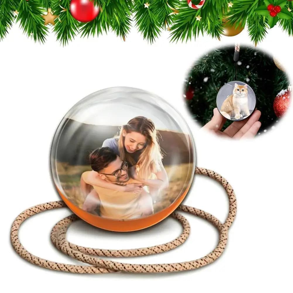 3D Video Crystal Ball DIY Memory Art Glass Ball Lamp Spherical Pixel Display 2.7inchs Screen 4GB Videos Player for Gift