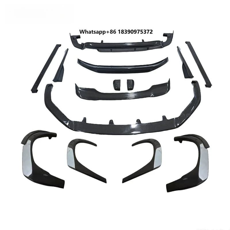 Suitable for Lexus UX Modification Including Ar Carbon Fiber Front Lip Rear Lip Side Skirts Wheel Arches and Body Kit Upgrades