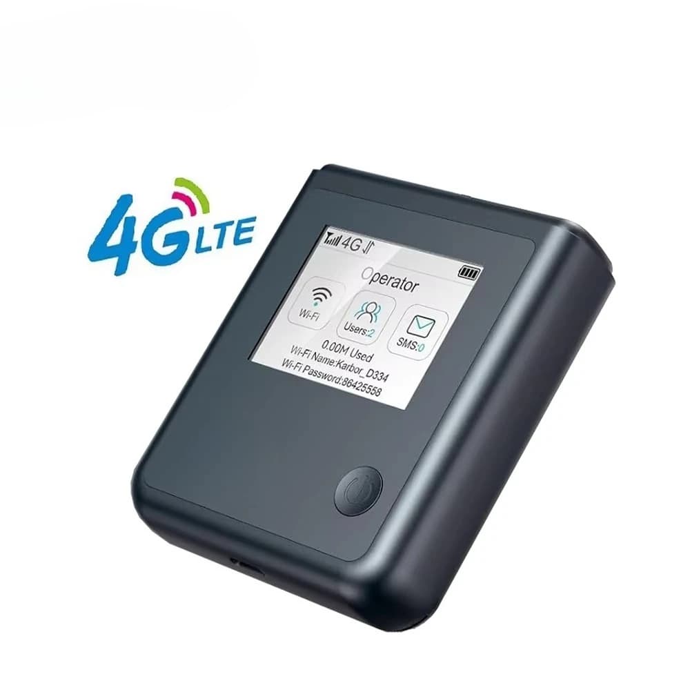 MF302 Fast 300Mbps Portable WiFi Hotspot Pocket 4G LTE CAT4 Router with Wifi 6 for travel and teleworking