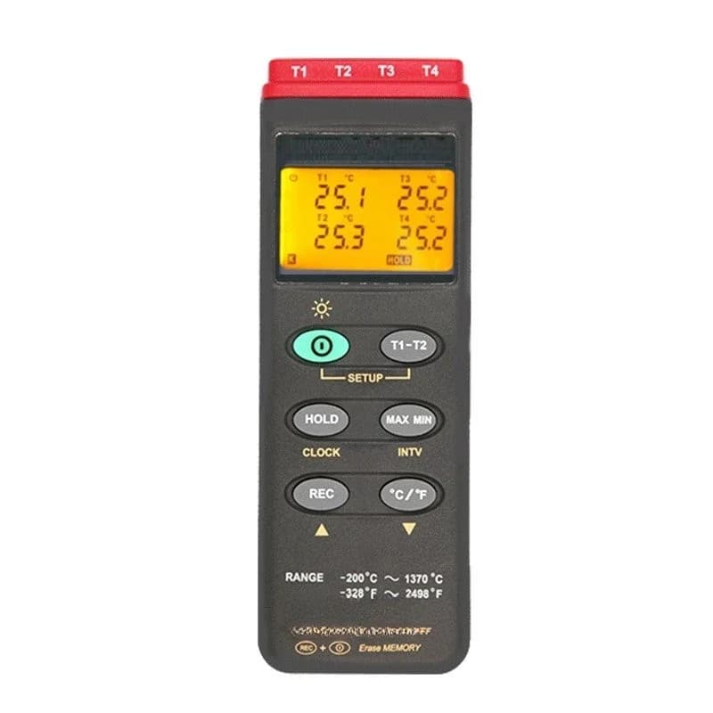 Furnace temperature tester Insulation box High temperature four-channel thermometer tracker