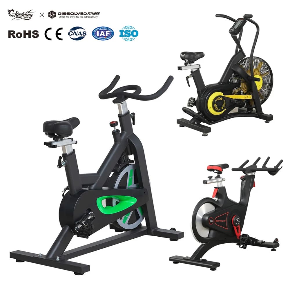New Design Indoor Exercise Bike Home Fitness Equipment Hot Selling Steel Indoor Cycling Bike Magnetic Brake System for Spinning